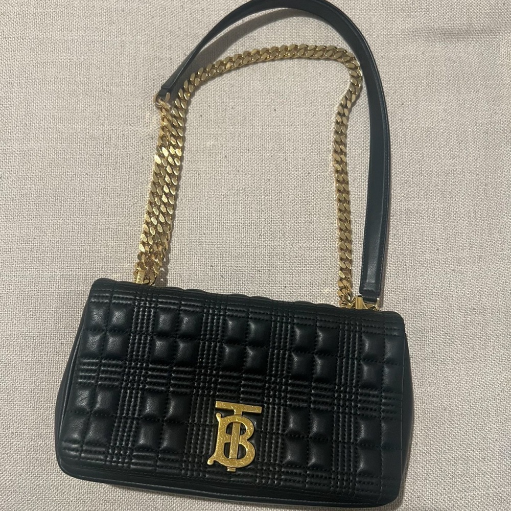 Lola Burberry bag retail $2190. Gently used. Authentic